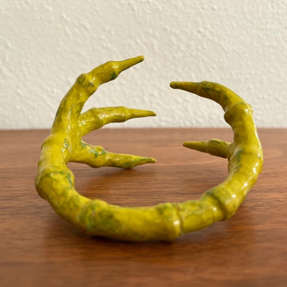 Three Artisan Made Paper Mache Bracelets by Stray Dog Designs Handmade Mexico - Picture 5 of 12